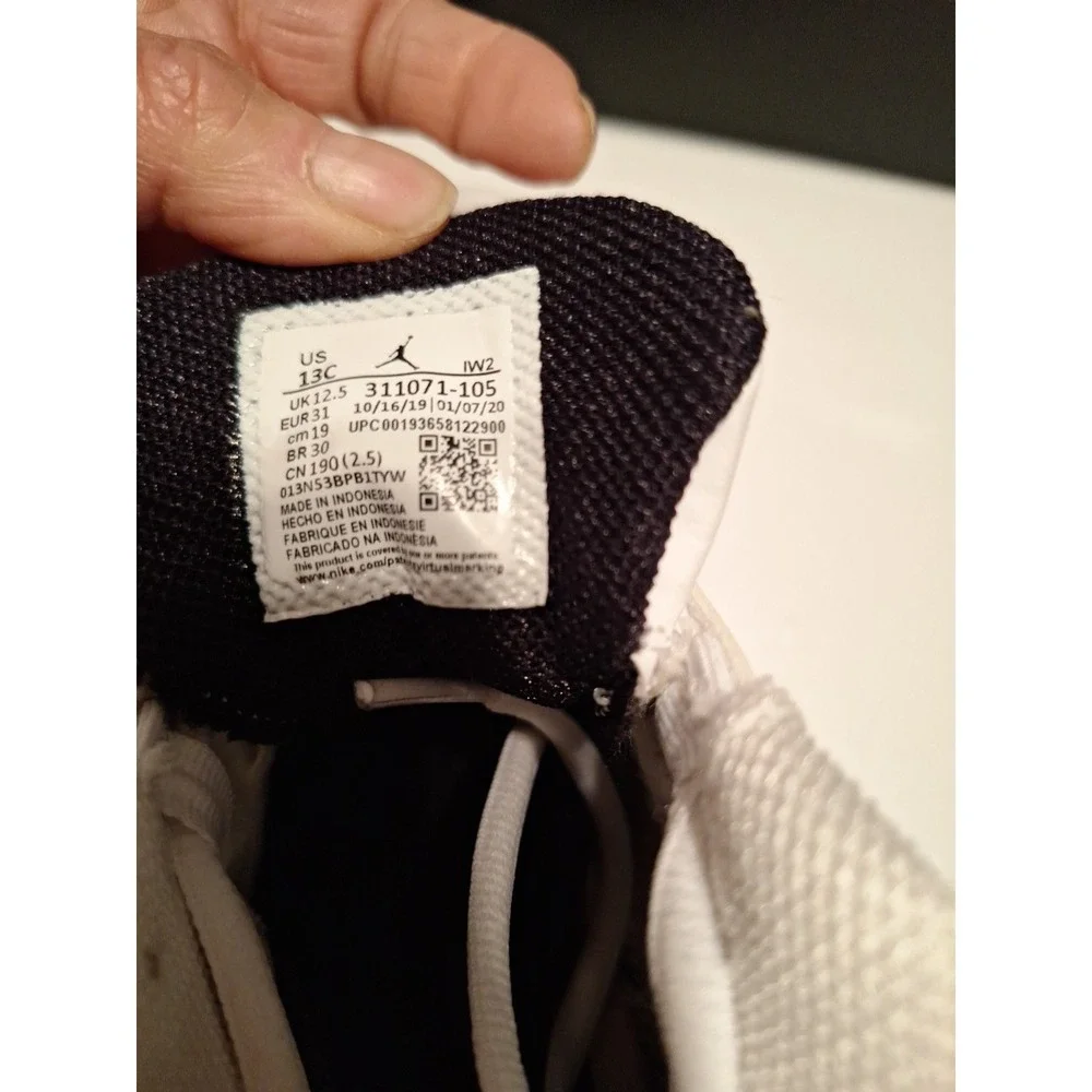 Air Jordan Dub Zero DubZero (PS) 'White Cement